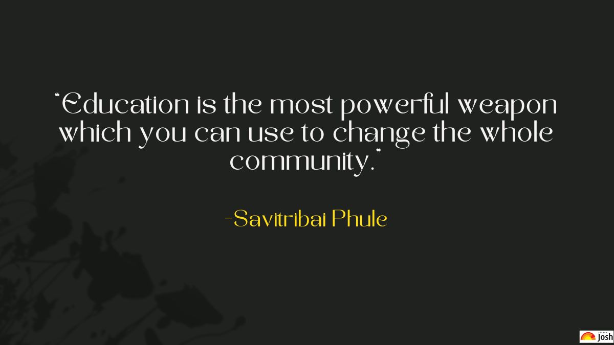 Best Savitribai Phule Quotes